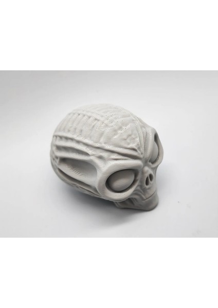 Uzaylı Kafası Şeklinde Dekoratif Figür modelleri