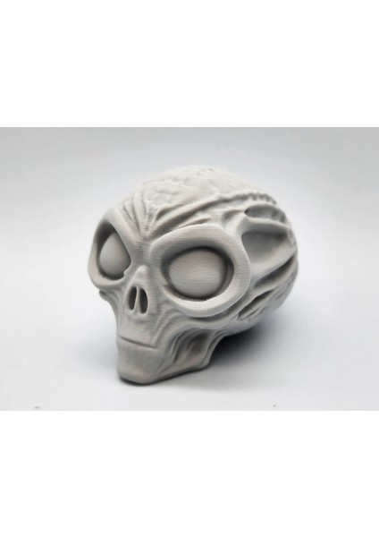 Uzaylı Kafası Şeklinde Dekoratif Figür fırsatları