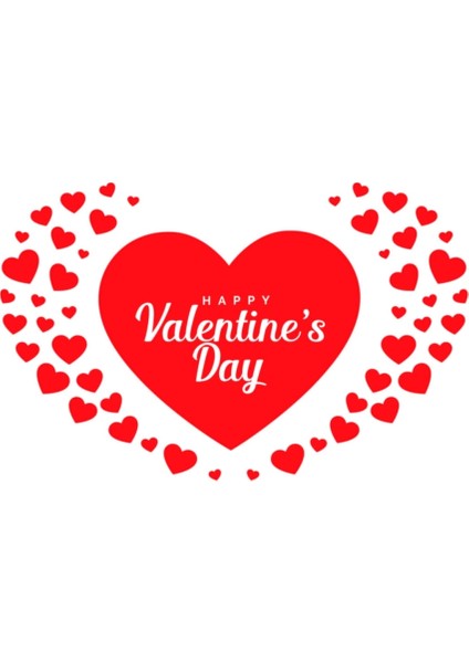 Happy Valentine's Day & 14 Şubat Sevgililer Günü Sticker 2