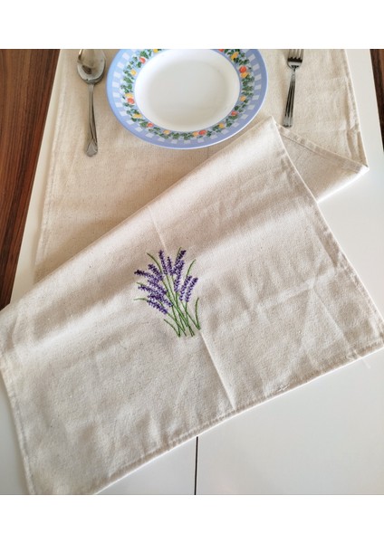 Buldan Ham Keten Otantik Yumuşacık Nakışlı 45X145 cm Runner indirimleri