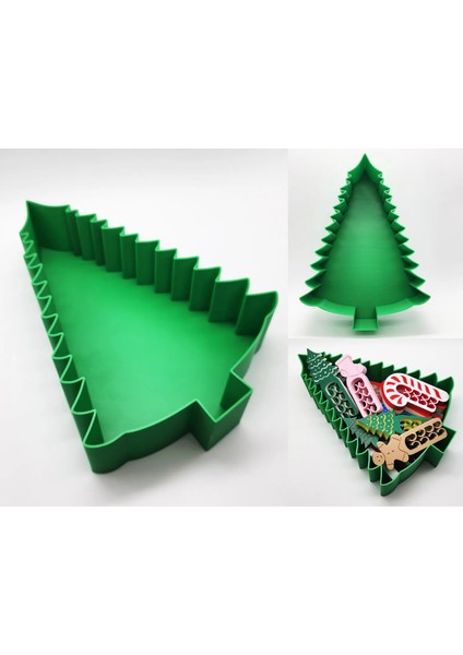 Noel Ağacı Şeklinde Kap modelleri