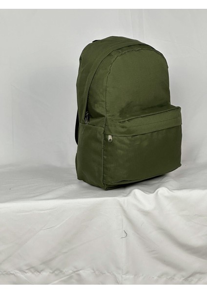 Günlük Seyahat Kurs Sirt Çantasi Plain Dark Blue Daily Travel Course Backpack(Hugbag)