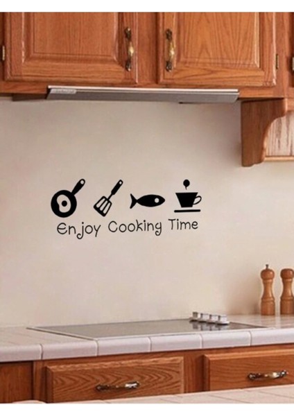 Dekoratif Duvar Sticker Yaratıcı Mektup Mutfak Aletleri Desen Basit Ev Dekorasyonu