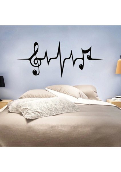 Müzik Yaşam Çizgisi Oturma Odası Duvar Sticker Su Geçirmez Duvar Kağıdı fiyatları