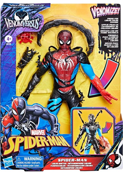 Spiderman Venom Versus Lıquıd Shifter Figür G0728