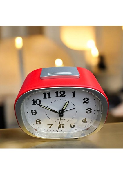 Çift Alarmlı Sesli ve Işıklı Masa Saati indirimleri