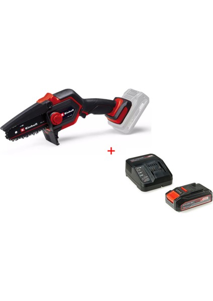 Ge-Ps 18/15 Li Bl Solo Akülü Zincirli Budama Testeresi +2.5 Ah Starter Kit Akü