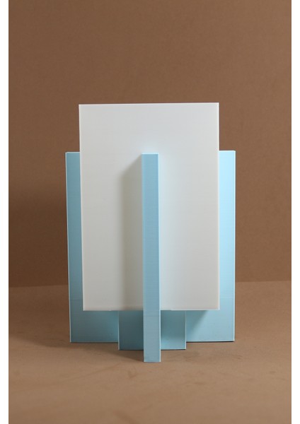Ivory Dekoratif Abajur (13X13X20CM) - Mavi fiyatları