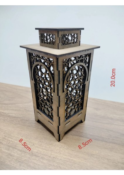 Masa Üstü Gece Lambası Selçuklu Model (Pilli)