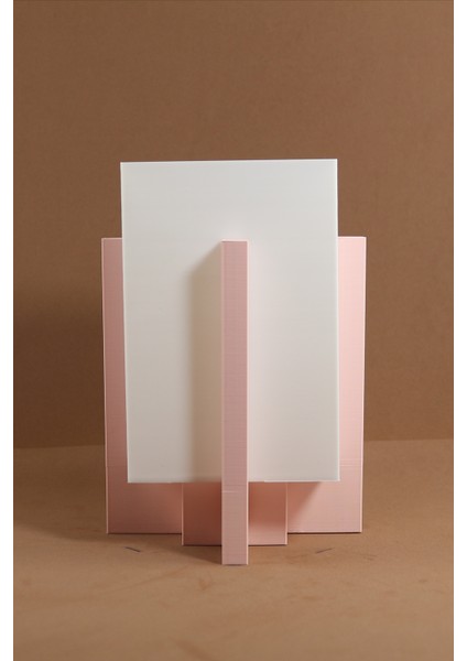 Ivory Dekoratif Abajur (13X13X20CM) - Pembe fiyatları