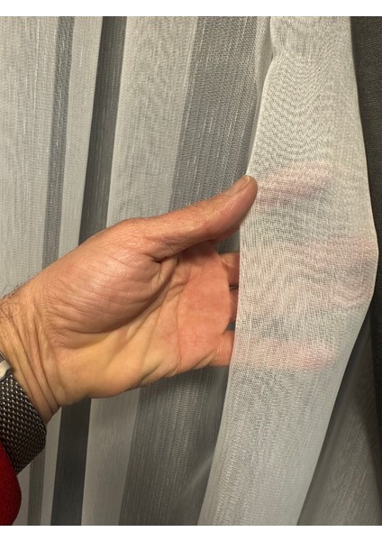 nden Fon Perde, Tül Perde Takımı, Aksesuar Hediyeli, 6 Parça Set