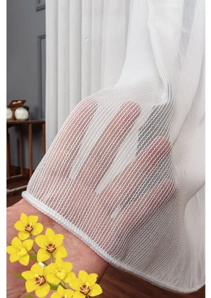 Dublin Tül Perde 1x2 Normal Pile - Ekstra Gramajlı - Ütü Gerektirmez fiyatları