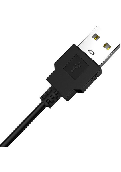 Siyah Kablolu Mouse USB Siyah 3D Optik Mouse Kablolu Modern Tasarım