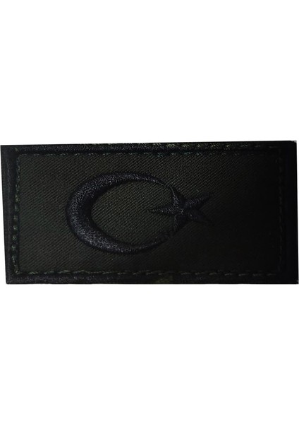 Nakış Bayrak Patch - Peç 7 cm x 3,5cm Koyu_haki fiyatları