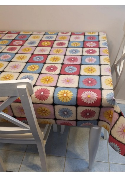 Elyaflı Pvc Muşamba - Desenli Silinebilir Masa Örtüsü modelleri