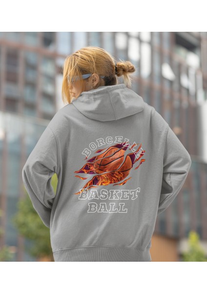 Borcelle Basket Ball Baskılı Sweatshirt Kadın fiyatları