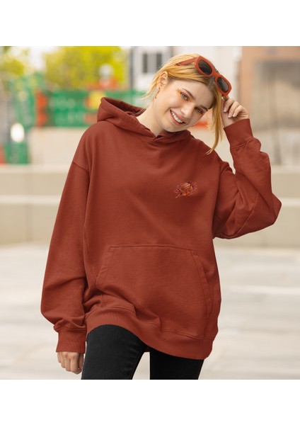 Borcelle Basket Ball Baskılı Sweatshirt Kadın