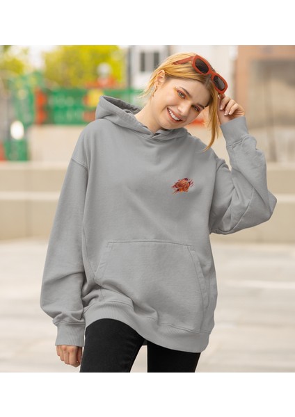Borcelle Basket Ball Baskılı Sweatshirt Kadın