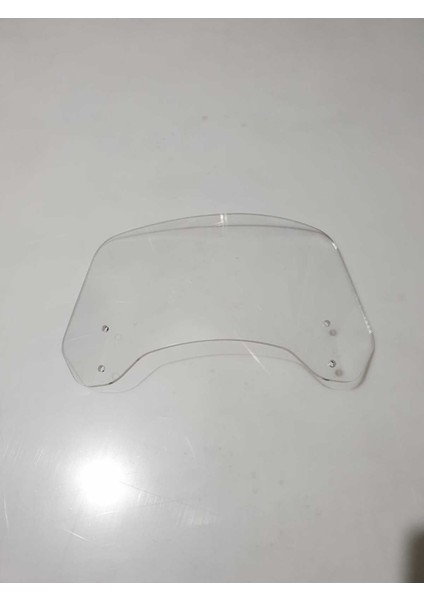 Rüzgar Saptırıcı Deflektör Camı 2 Delikli 3.5cm 32X18CM Şeffaf Renkli (Sadece Cam Gönderilir)Model