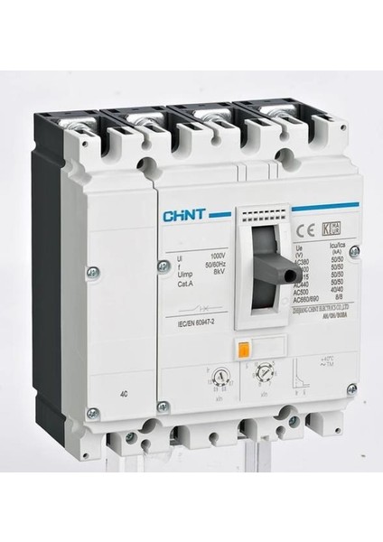 - NM8N-125S/80/4 4p 80A Ayarsalı Kompakt Şalter 271608