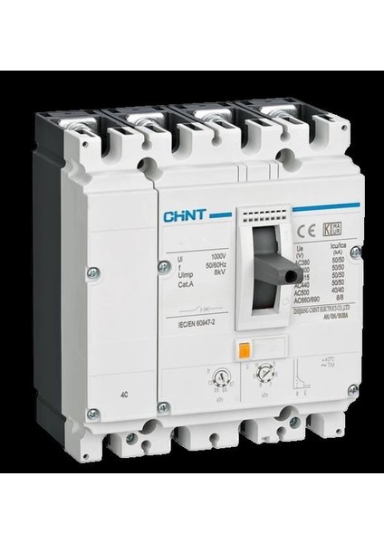 - NM8N-250S/160/4 4p 160A Ayarsalı Kompakt Şalter 271184