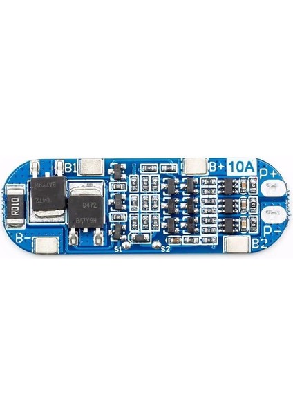 10A Bms Lityum Li-Ion Batarya Koruma Kartı 18650 Lipo