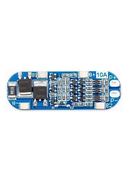 10A Bms Lityum Li-Ion Batarya Koruma Kartı 18650 Lipo