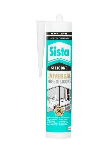 Universal Silikon Siyah 310 ml fiyatları