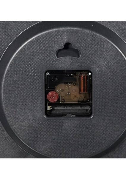 31 cm Dekoratif Gerçek Cam Sessiz Mekanizma Duvar Saati