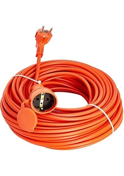 Turuncu Kablo 3x1.5 mm Uzatma Kablosu Metre Seyyar 10 Yeni