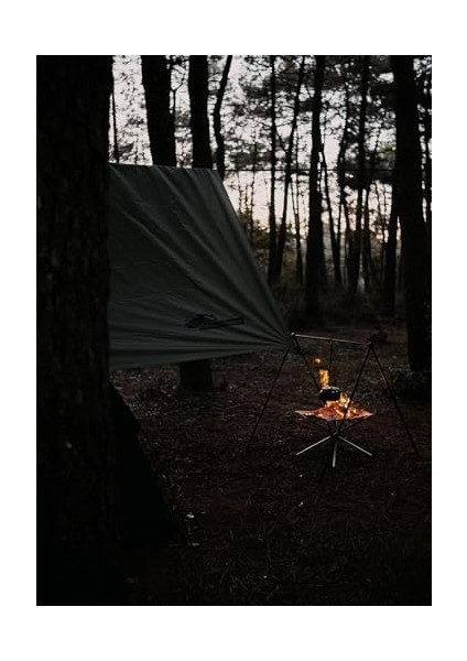 Badger Ragnar Tarp Tente 3X4M, Kamp Brandası, Çadır Branda, Hafif Hamak, Tente Gölgelik, Su Geçirmez, Açık Barınak
