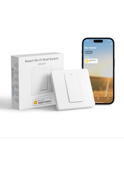 Akıllı Anahtar, Nötr Tel Kablo Gerekli, Wifi Kontrollü Duvar Anahtarı, Akıllı Işık Anahtarı, Elektrikli Duvar Anahtarı, Siri Alexa Google Home Ile Uyumlu, Uzaktan Kontrol, Zaman Ayarı, Beyaz