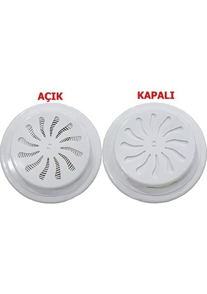 Ayarlanabilir Doğalgaz Cam Menfezi Kapaklı Menfez Aç/kapa