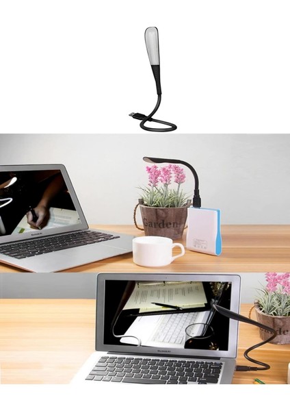 3 Mod Seviyeli Dokunmatik USB LED Masa Çalışma Kitap Okuma Lambası Pc Gece Lambası Beyaz 14 LED