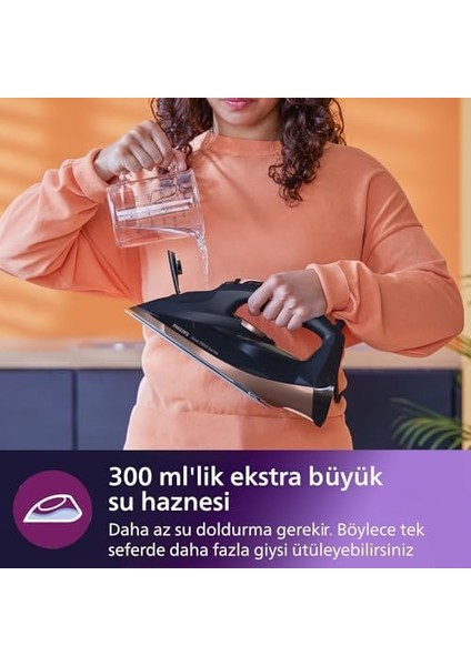 Azur Buharlı Ütü Lacivert DST7510/80