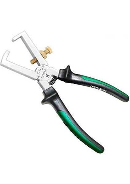 T 21014 Ayarlı Kablo Sıyırma Pensesi, 160 mm