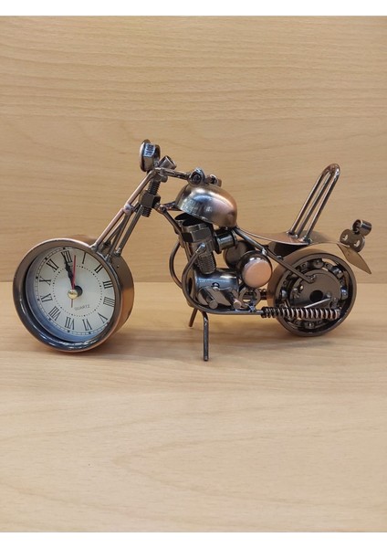 Metal Motorsiklet Saat