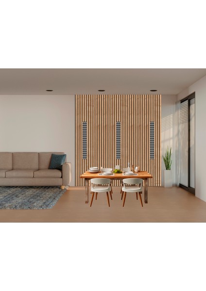 Eko Safir-Mix Keçeli Akustik Ahşap Paneli – (50X240CM). fiyatları