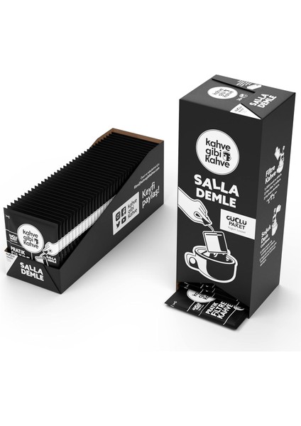 Taptaze Pratik Filtre Kahve Sallama - 36'lı Güçlü PaketStoremax