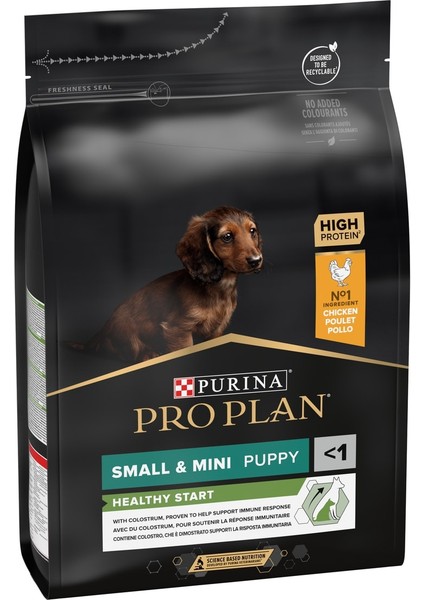 Small&Mini Puppy Tavuklu Köpek Maması - 3 Kg