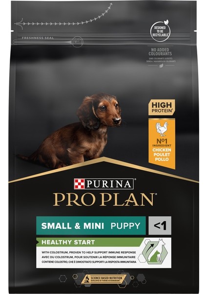 Small&Mini Puppy Tavuklu Köpek Maması - 3 Kg