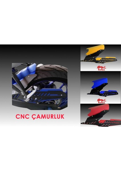 Yamaha R25 MT25 Uyumlu Iç Çamurluk Cnc Metal Çamurluk Gold Renk