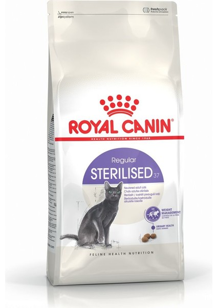 Sterilised 37 Kısırlaştırılmış Kedi Maması - 2 Kg