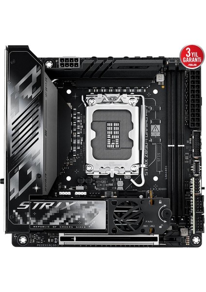 Rog Strıx Z890-I Gamıng Wıfı Ddr5 2xm2 Usb3.2 Rgb Lan Mını Itx