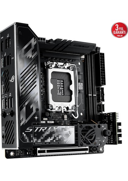 Rog Strıx Z890-I Gamıng Wıfı Ddr5 2xm2 Usb3.2 Rgb Lan Mını Itx