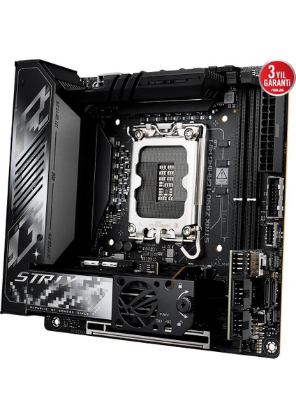 Rog Strıx Z890-I Gamıng Wıfı Ddr5 2xm2 Usb3.2 Rgb Lan Mını Itx