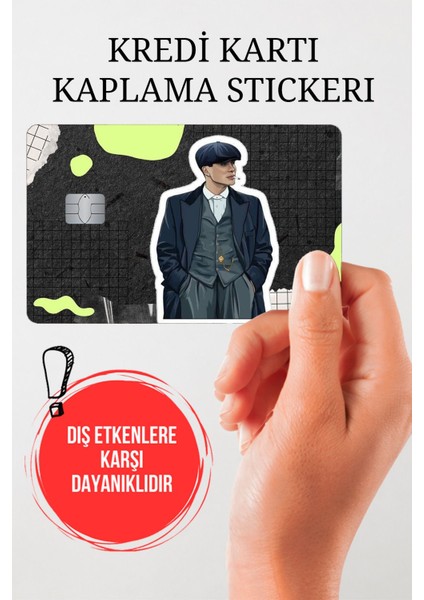 Dizi Kredi Kartı Kaplama Stickerı, Sticker, Yapışkanlı Kredi Kartı Stickerı
