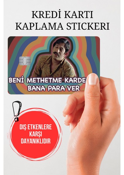 Vizontele Kredi Kartı Kaplama Stickerı, Sticker, Yapışkanlı Kredi Kartı Stickerı