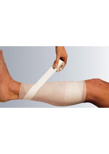 Gazofix 8cm x20m LF Bsn Fiksasyon Bandajı Ten
