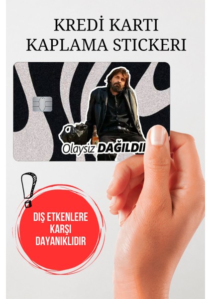 Behzat Ç. Kredi Kartı Kaplama Stickerı, Sticker, Yapışkanlı Kredi Kartı Stickerı